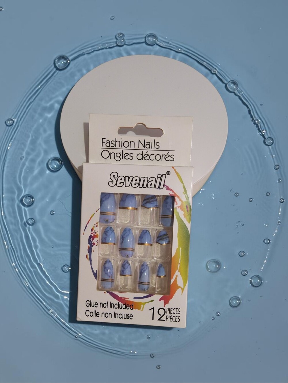 10 /$10 Sevenail Fashion Nails in Blue